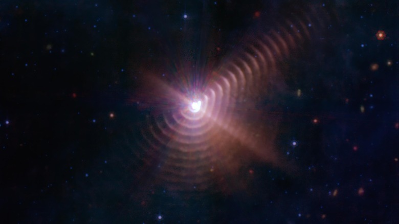 wolf rayet 140 rings