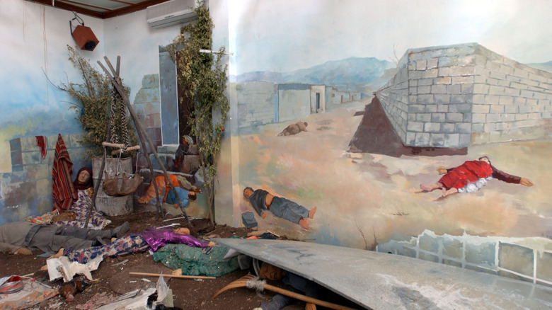 reconstruction of Anfal chemical attack