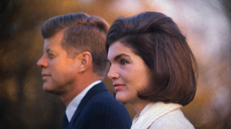 JFK and Jackie Kenendy 