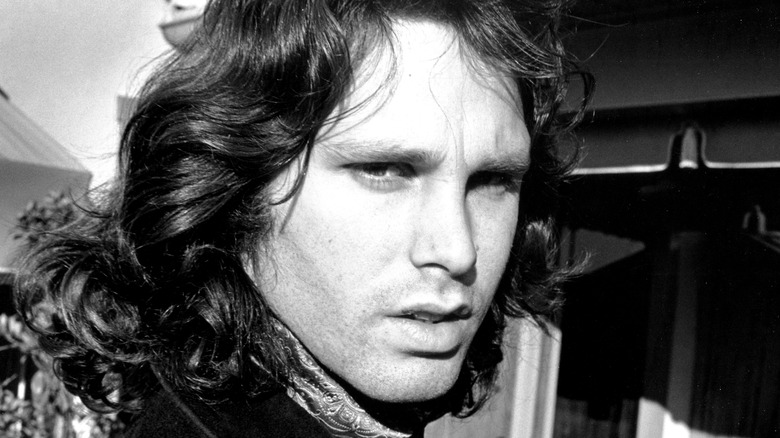 Jim Morrison staring