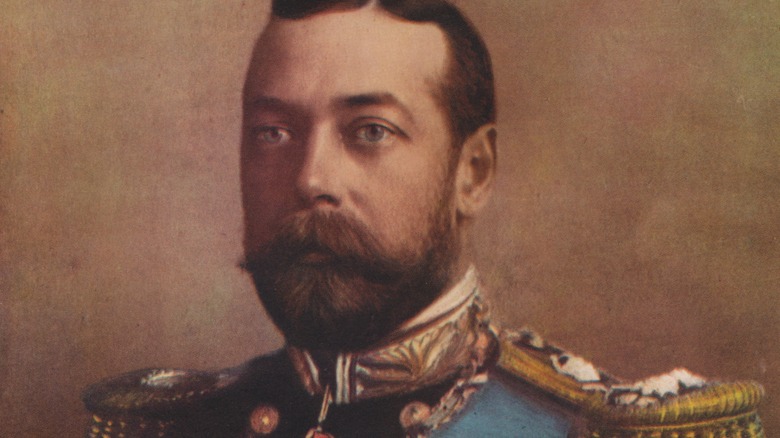 Portrait of George V in uniform