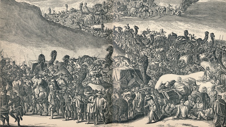 Musa en route to Mecca