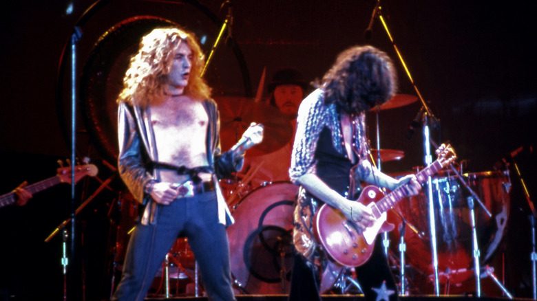 Led Zeppelin in concert