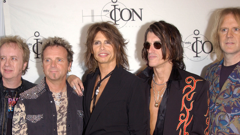 Rock band Aerosmith