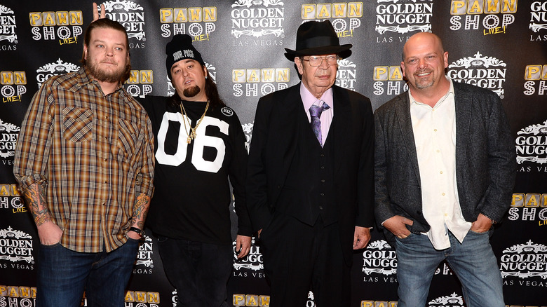 The cast of Pawn Stars