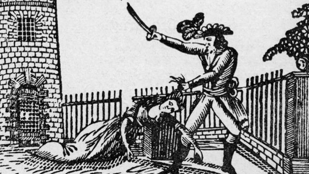 An illustration of the Bluebeard story