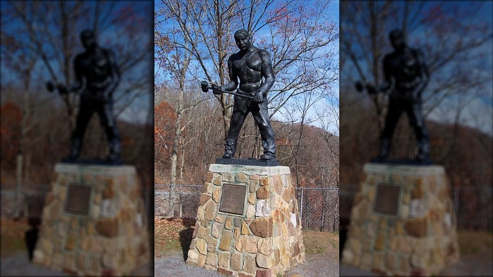 John Henry statue