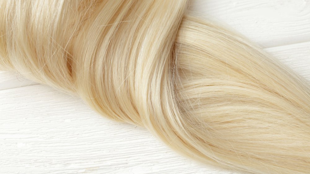 Long, blonde hair