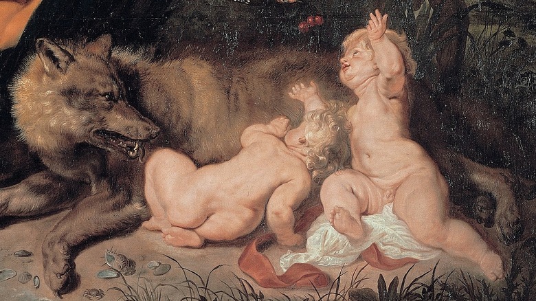 Romulus Remus infants
