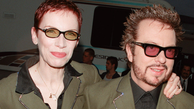 Eurythmics Annie Lennox and Dave Stewart