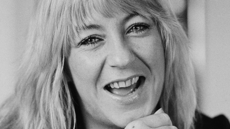Christine McVie smiling