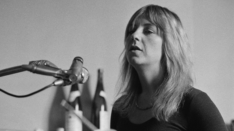 Christine McVie playing piano