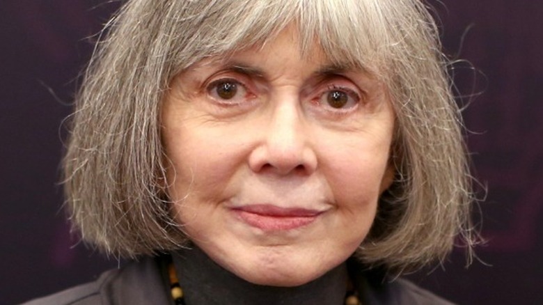 Anne Rice poses for a photograph during a 2016 book signing.