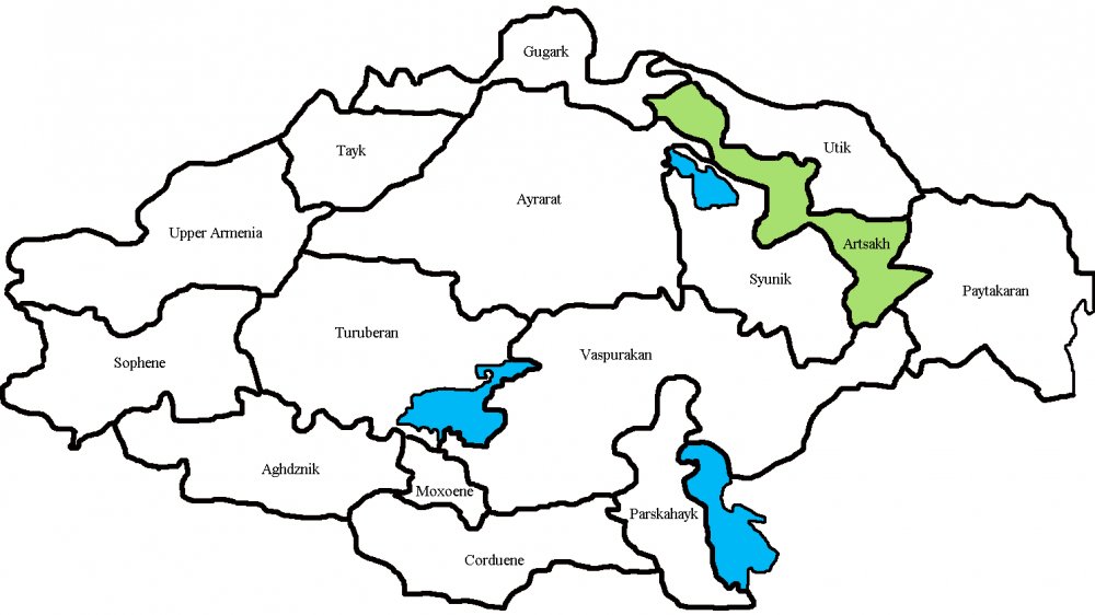 Artsakh within Armenian Kingdom