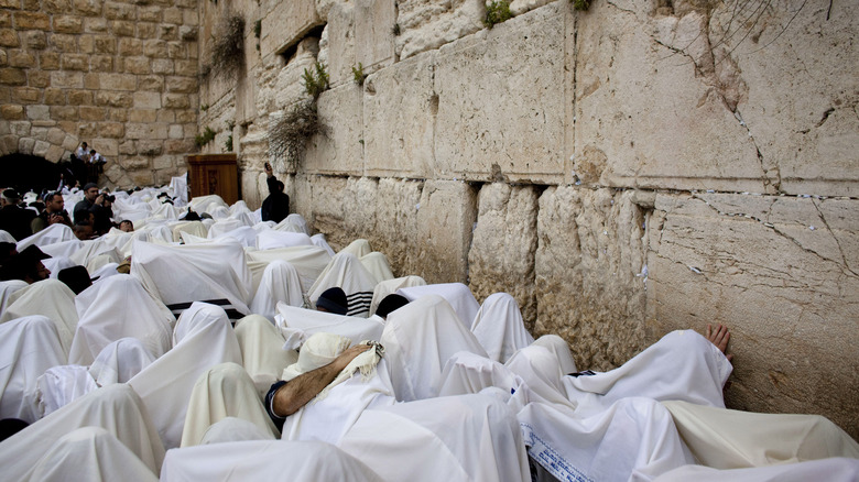 Jews Western Wall Passover 