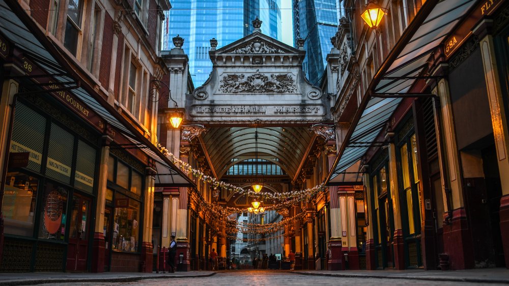 Leadenhall Market awaits shoppers and Harry Potter fans alike