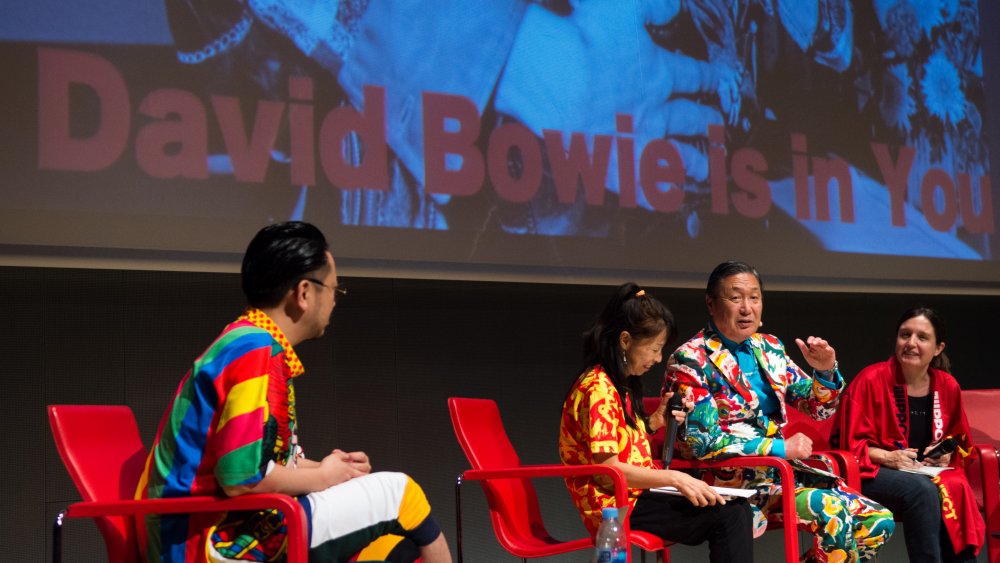 Kansai Yamamoto talking at about David Bowie