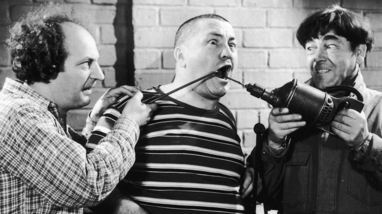 Larry Fine, Curly Howard, Moe Howard