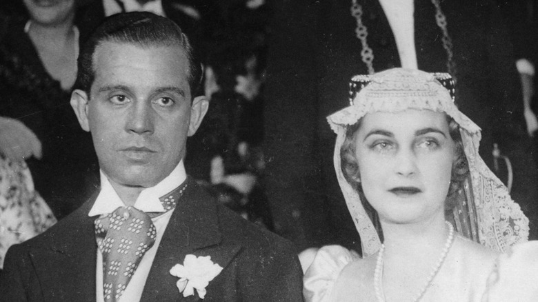 Wedding of Alexis Mdivani and Barbara Hutton