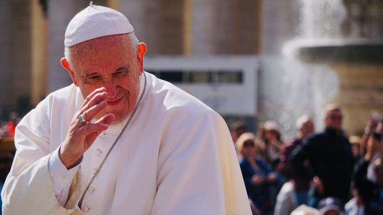 Pope Francis appearance in Vatican City