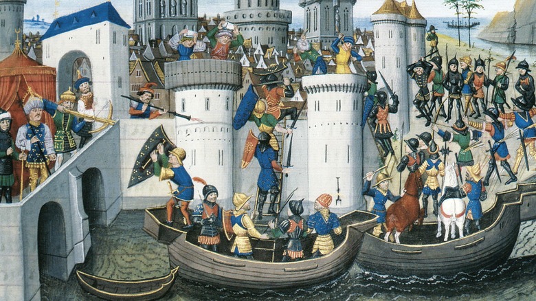 Soldiers in conquest of Constantinople