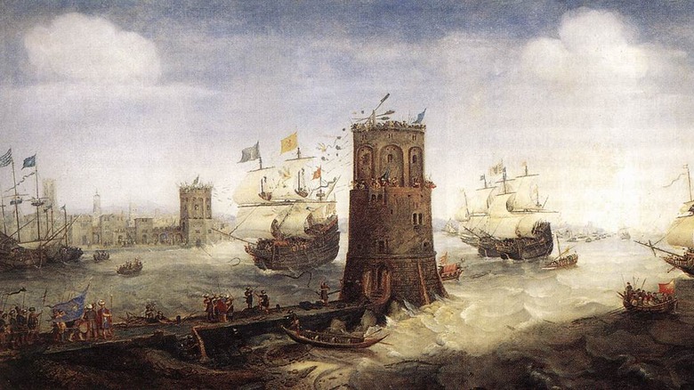 Boats in siege of Damietta