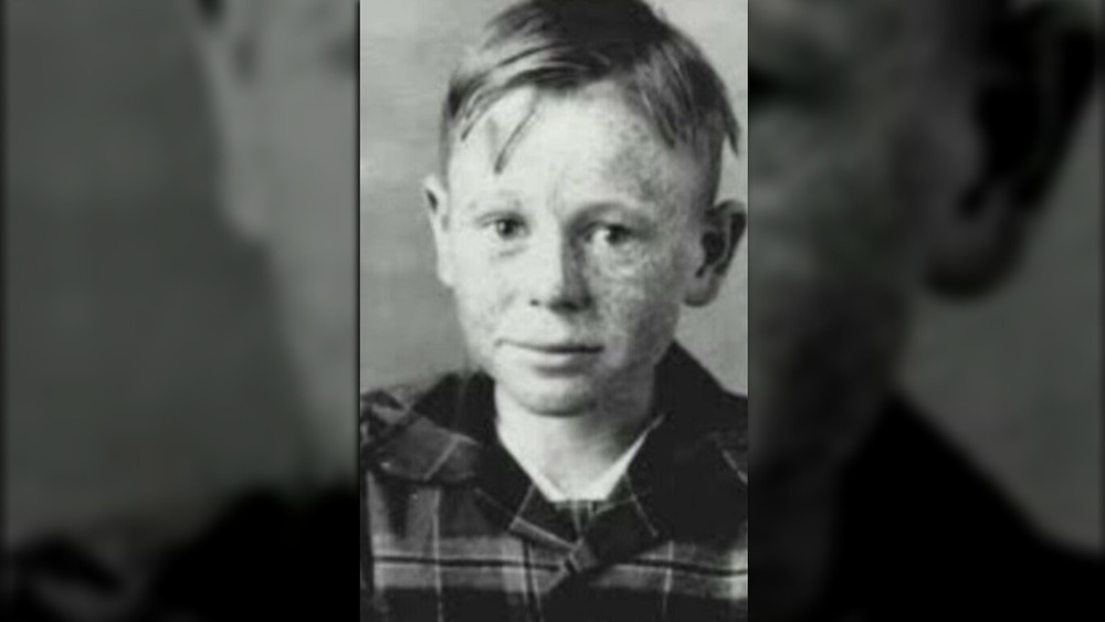 Ed Gein as a child