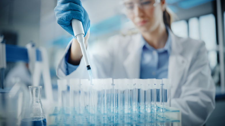 doctor in a research lab