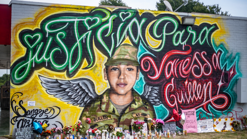 Vanessa Guillen graffiti art
