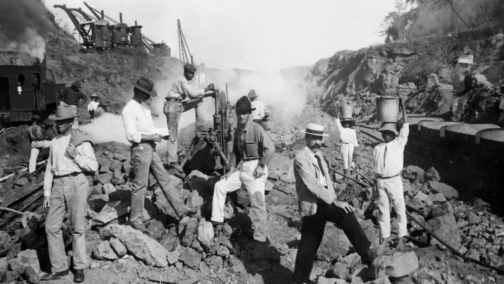 Panama Canal construction