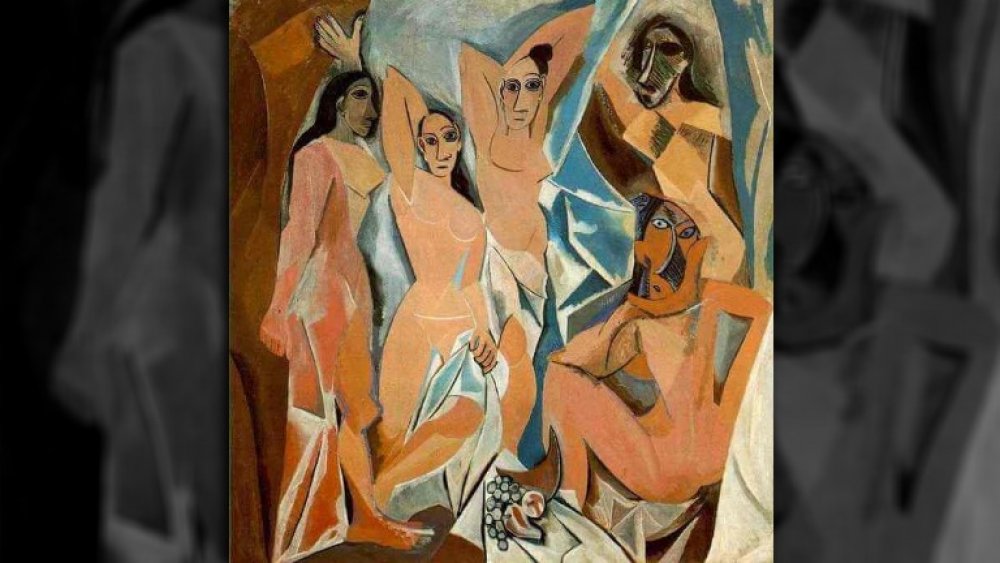 Pablo Picasso's "les demoiselles d'avignon"