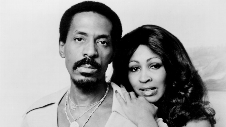 Tina and Ike Turner posing for photo shoot