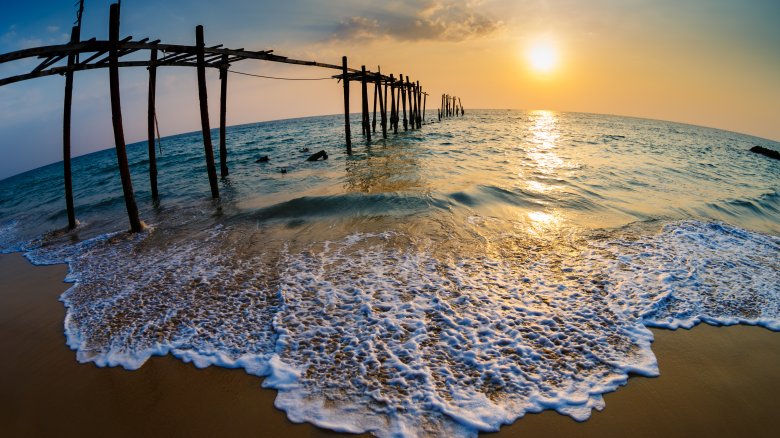 jersey shore sunset