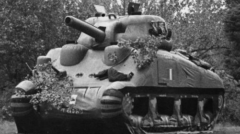Fake Sherman Tank