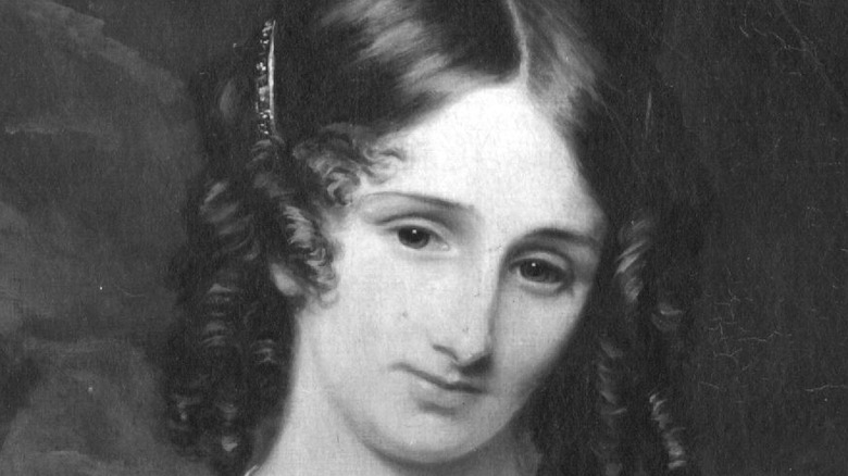 portrait of Mary Shelley