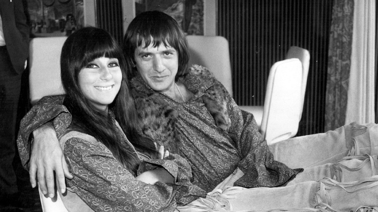 Sonny and Cher smiling