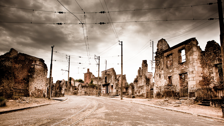 oradour-sur-glane village in France