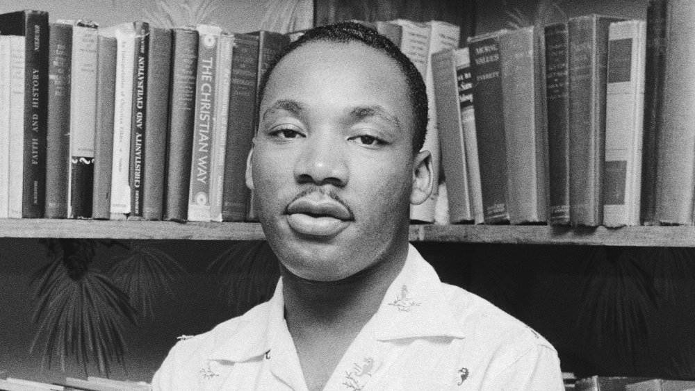 Martin Luther King Jr. at home in Montgomery in 1956