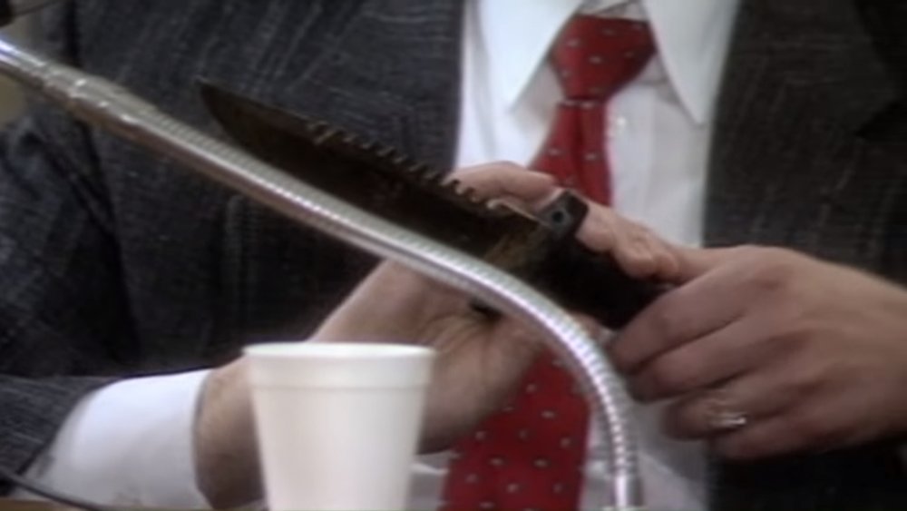 Knife found in water near Jason Baldwin's home.