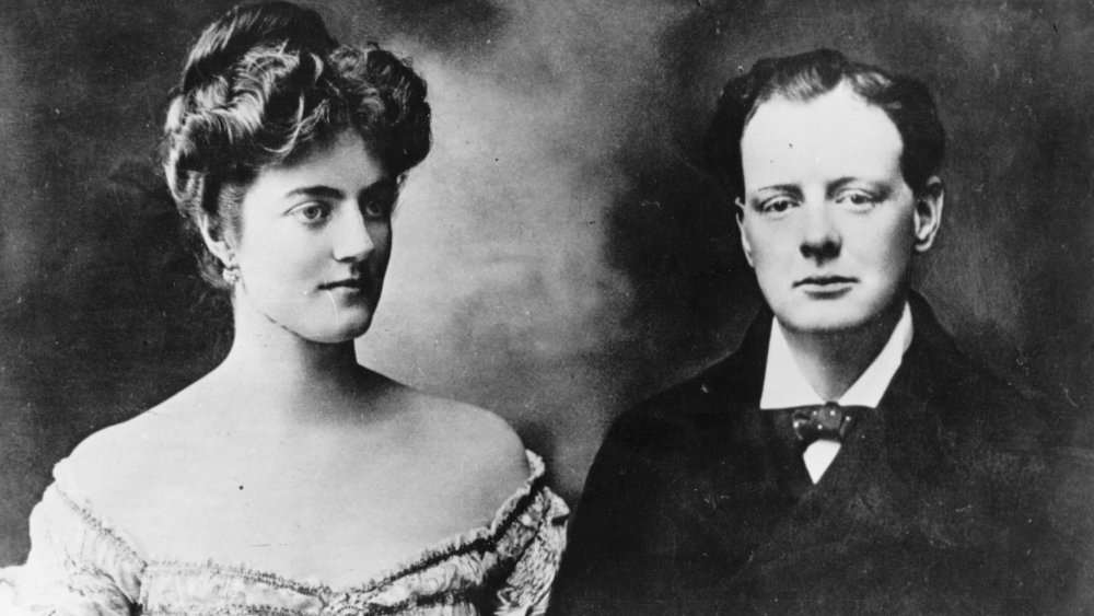Clementine and Winston Churchill