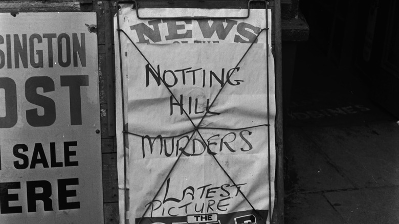Newspapers with Christie's Murders as Headline