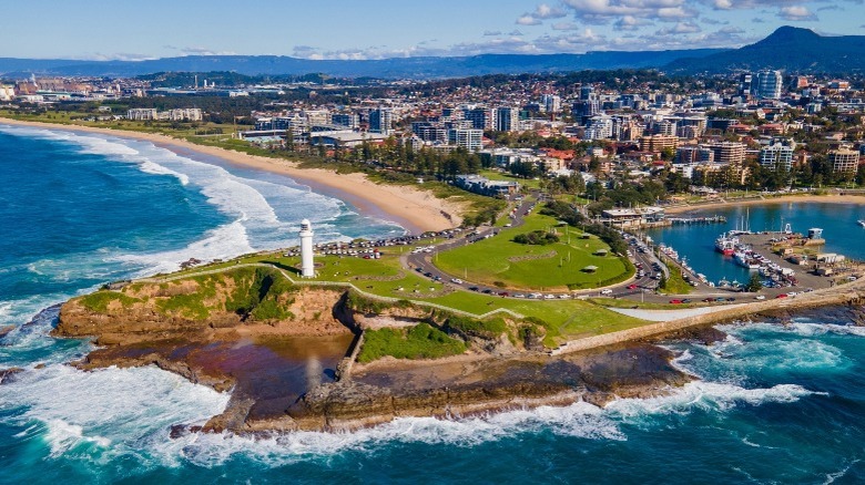 The coast of New South Wales