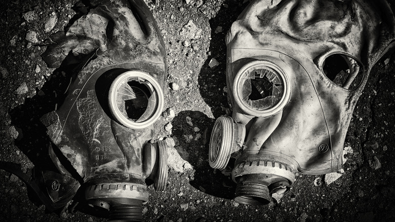 mustard gas masks