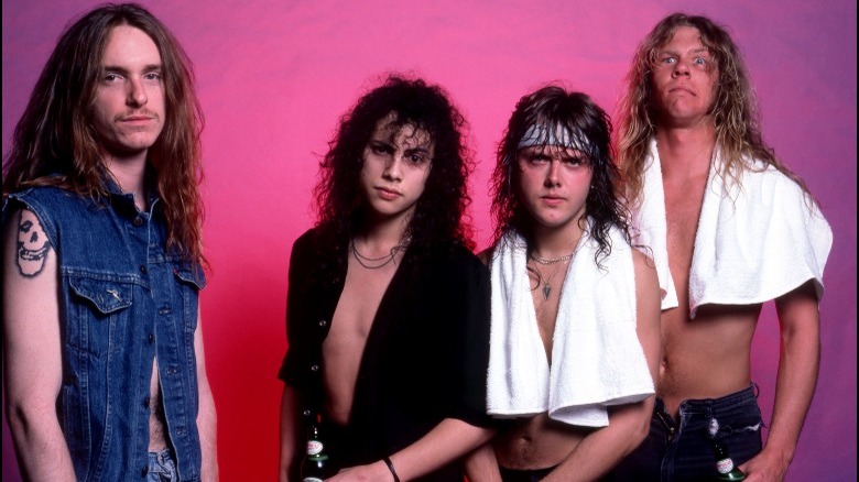 Metallica with Kirk and Cliff