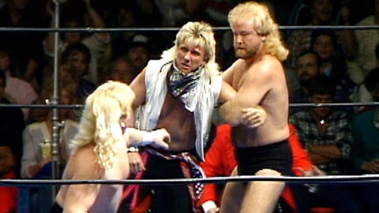 Midnight Express attacks Ricky Morton