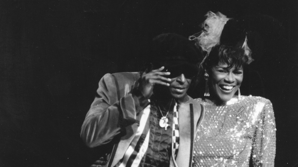 Cicely Tyson and Miles Davis