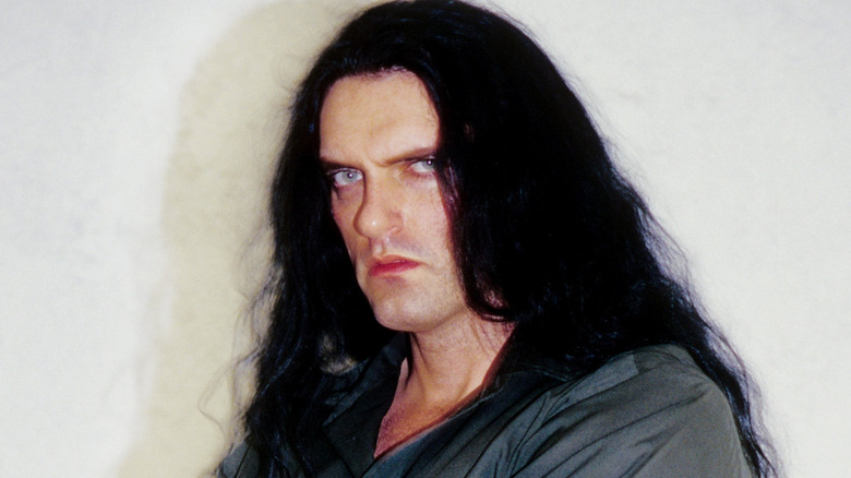 Peter Steele sneering at camera
