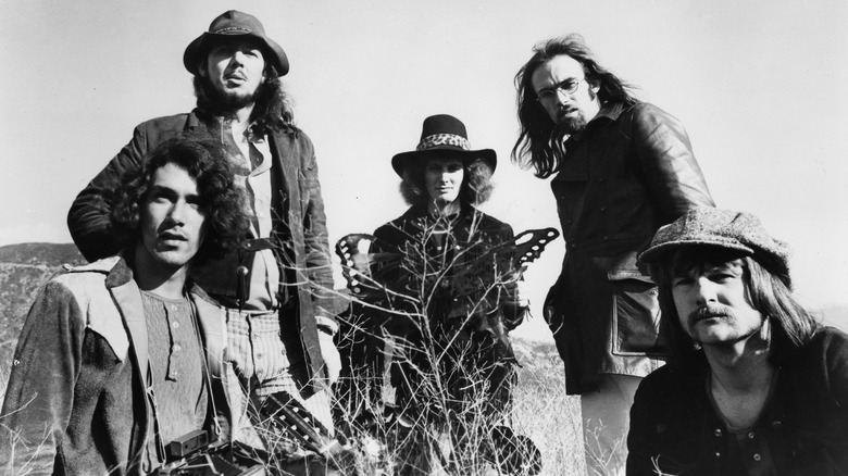Iron Butterfly classic lineup in a field