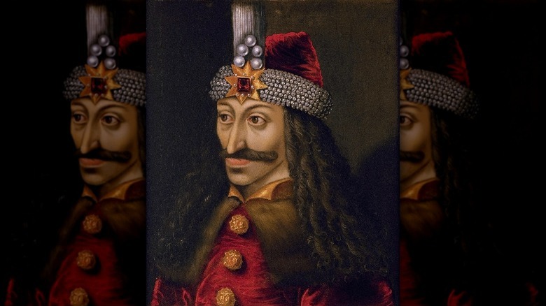 Portrait painting of Vlad Ţepeş, the Impaler, Prince of Wallachia 