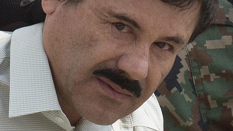 El Chapo in custody in 2014